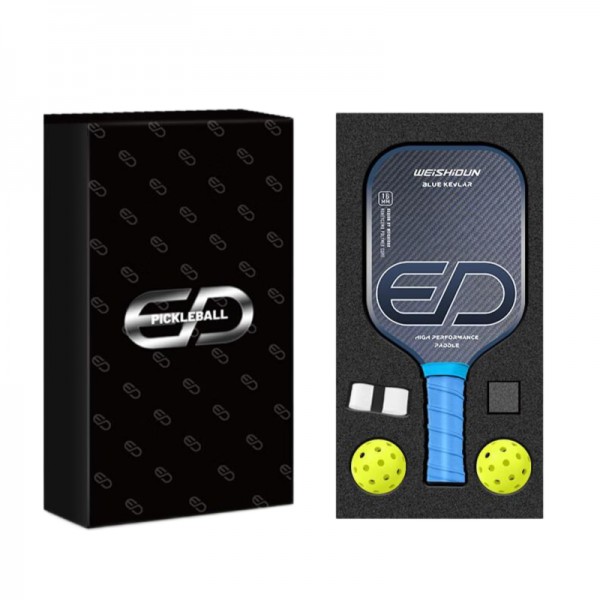 Direct-from-Manufacturer Custom Gen4 16mm High-Quality Pickleball Paddle – 100% Foam Core, Made of T700 Carbon Fiber
