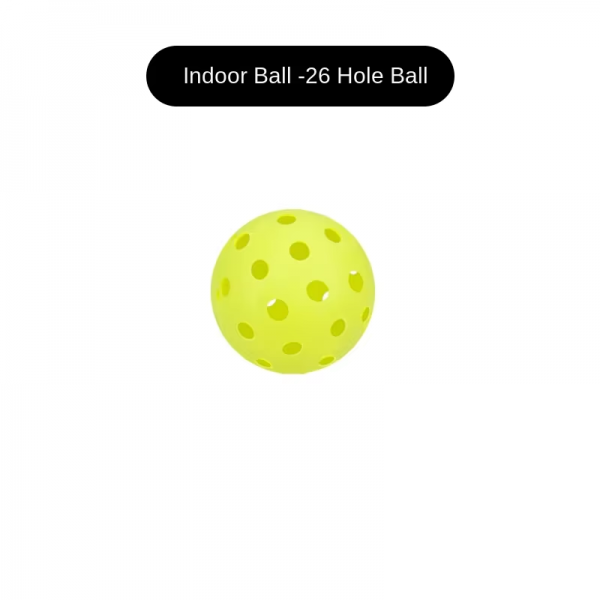 Injection-Molded Pickleballs for Outdoor Sports – 26 or 40 Holes, Durable, High-Elasticity, OEM