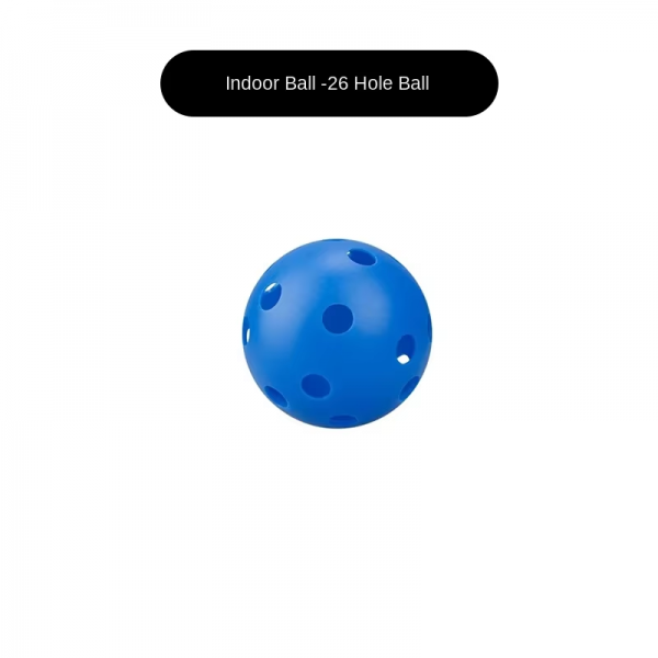 Injection-Molded Pickleballs for Outdoor Sports – 26 or 40 Holes, Durable, High-Elasticity, OEM