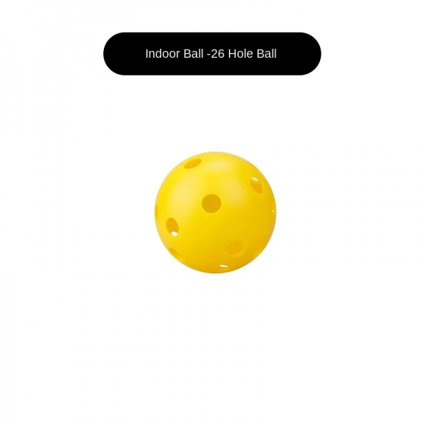 Injection-Molded Pickleballs for Outdoor Sports – 26 or 40 Holes, Durable, High-Elasticity, OEM