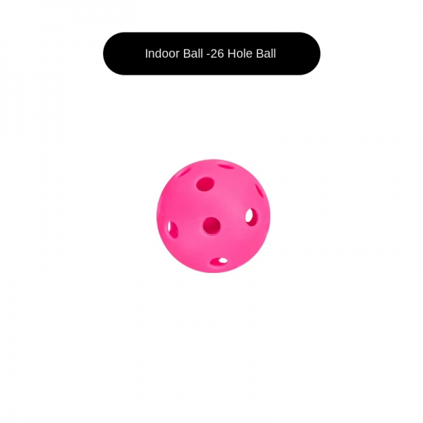 Injection-Molded Pickleballs for Outdoor Sports – 26 or 40 Holes, Durable, High-Elasticity, OEM
