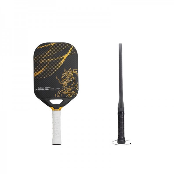 Custom Logo Pickleball Paddle – 13mm Thick, USAPA-Compliant, Carbon Fiber, Rimless Design, PP Honeycomb Core, Suitable for Adult Sports