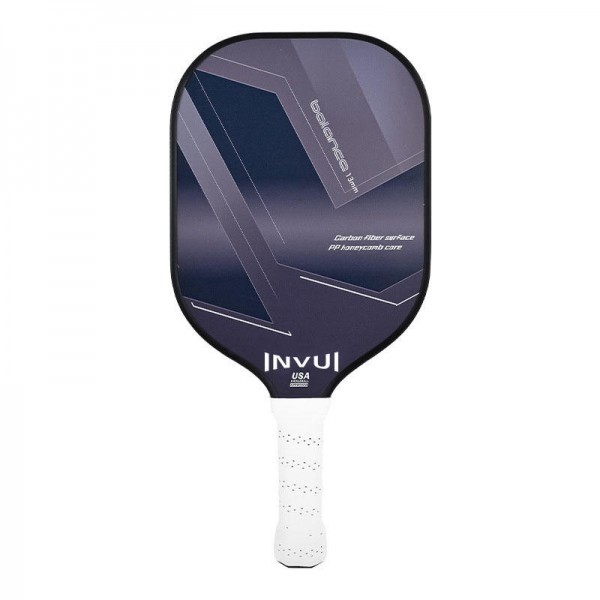 OEM Hot-Pressed Carbon Fiber Pickleball Paddle – 13mm Thick, 40 Holes, for Daily Training, Suitable for Indoor & Outdoor Pickleball