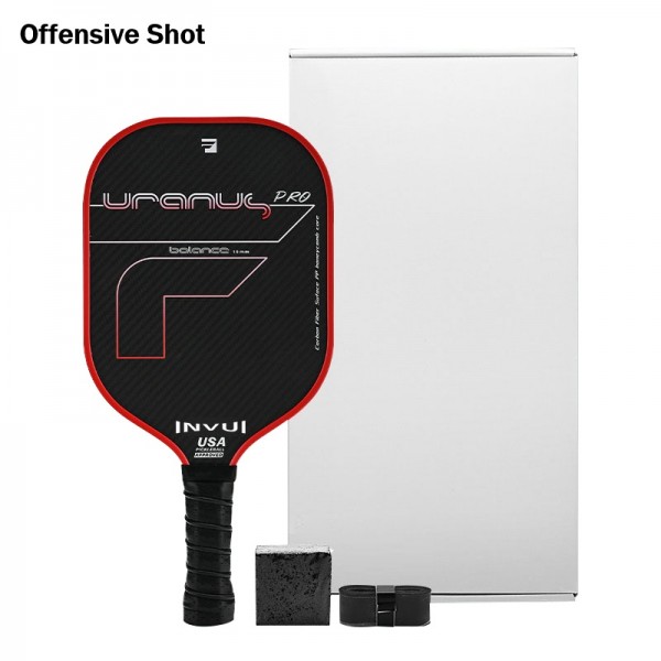 In-Stock & Express Shipping Available – 16mm Thick T700 Carbon Fiber Offensive Pickleball Paddle, USAPA Approved for Athletes' Training