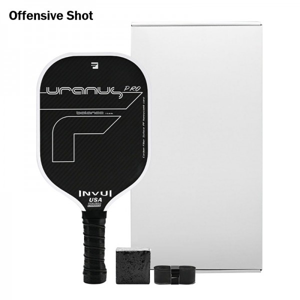 In-Stock & Express Shipping Available – 16mm Thick T700 Carbon Fiber Offensive Pickleball Paddle, USAPA Approved for Athletes' Training