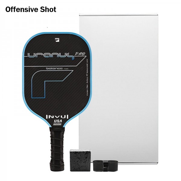 In-Stock & Express Shipping Available – 16mm Thick T700 Carbon Fiber Offensive Pickleball Paddle, USAPA Approved for Athletes' Training