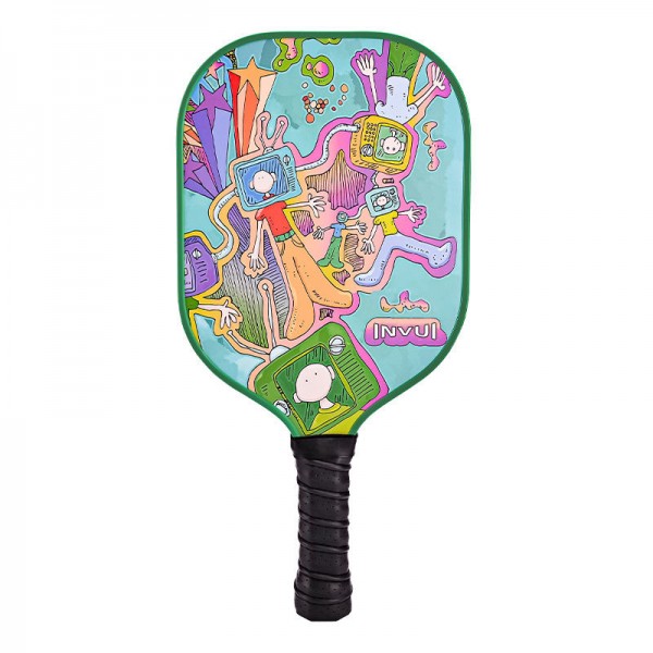 Custom Portable & Lightweight Children's Pickleball Paddle – Fiberglass with Honeycomb Core, Ideal as a Children's Gift