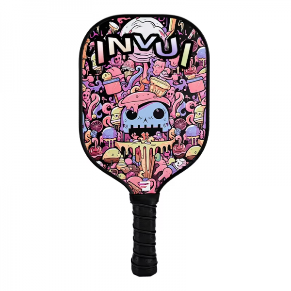 Custom Portable & Lightweight Children's Pickleball Paddle – Fiberglass with Honeycomb Core, Ideal as a Children's Gift