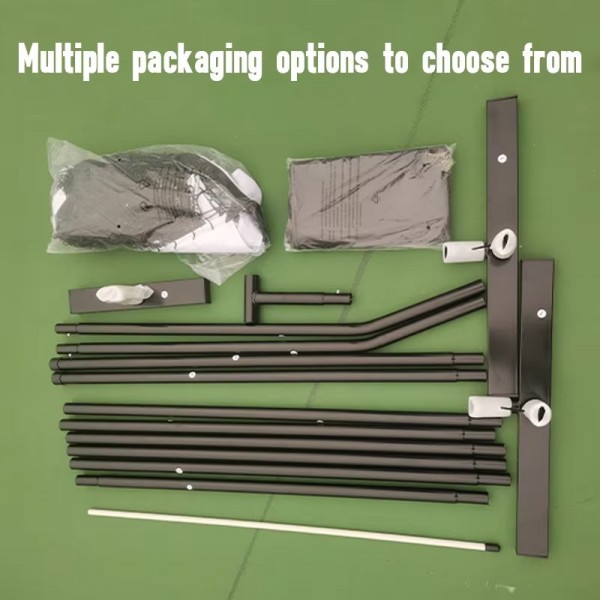 Indoor & Outdoor Portable Detachable Training Outdoor Sports Pickleball Net – Portable Tennis Net with Metal Stand & Carry Bag