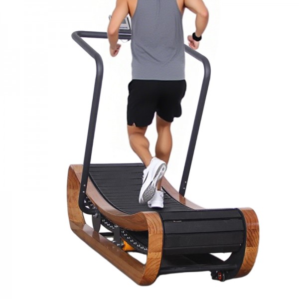 Commercial & Home Curved Treadmill – Non-Motorized Track-Type Steel Equipment, No Electricity Required