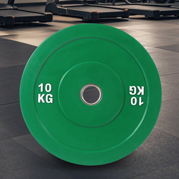 Colorful Full Rubber Barbell Weight Plates, Suitable for Home and Gym Use, Fitness Equipment for Exercise and Training