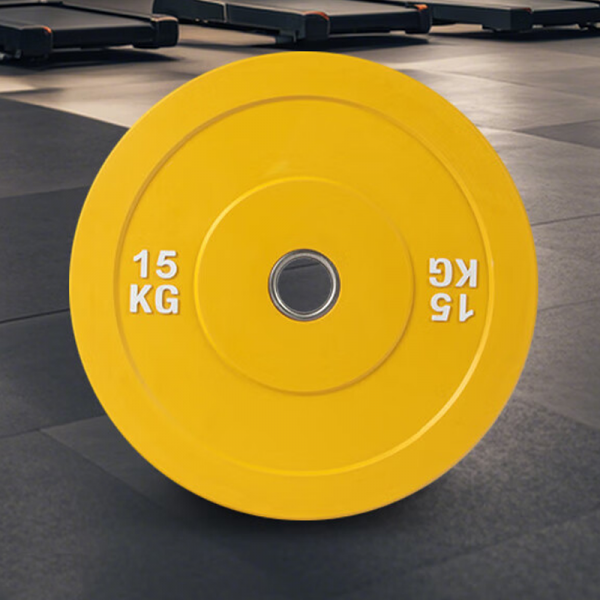 Colorful Full Rubber Barbell Weight Plates, Suitable for Home and Gym Use, Fitness Equipment for Exercise and Training
