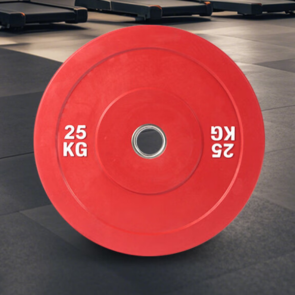 Colorful Full Rubber Barbell Weight Plates, Suitable for Home and Gym Use, Fitness Equipment for Exercise and Training