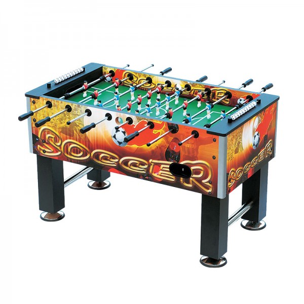High-Quality Heavy-Duty Color-Printed 5FT Adult Foosball Table: Baby Foot Table Football Game Table for Adult Indoor Use