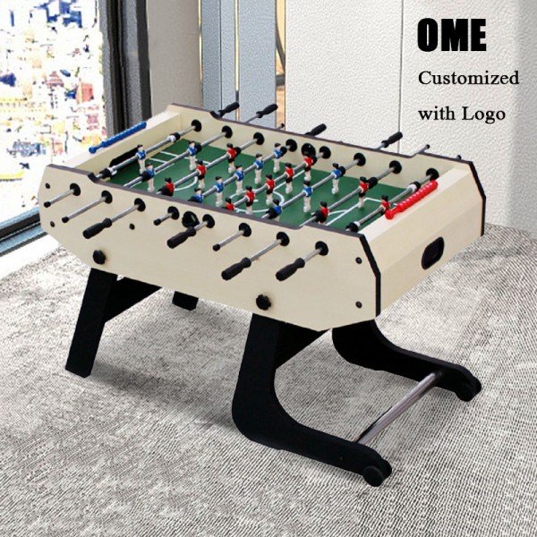 5-Foot Table Football Game Table: Foldable Foosball Table, MDF Indoor Foldable Foosball Table, Collapsible Table Football/Baby Foot