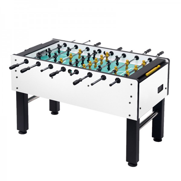 2025 Professional Adult Outdoor Tabletop Foosball Table: High-Quality Black-and-White MDF Material, New-Style 2-Player Ball Game