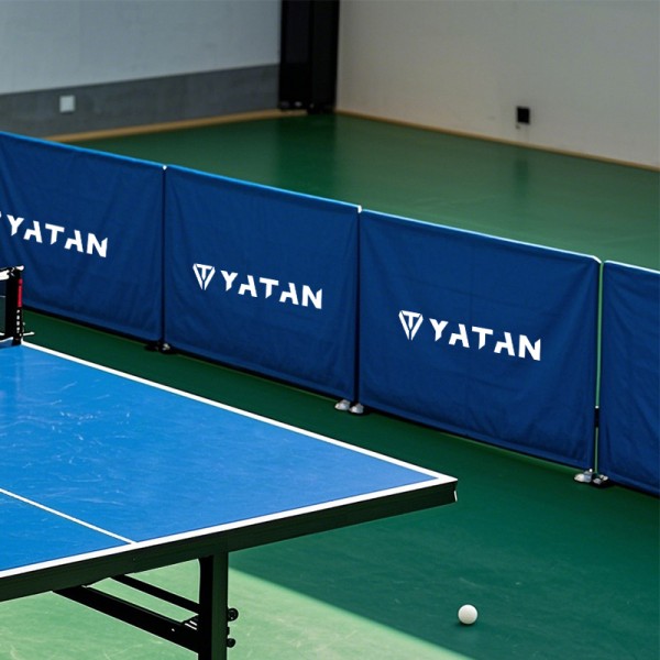 Portable Folding Rectangular Table Tennis Court Barriers Made of 210D/420D Oxford Cloth – Indoor & Outdoor Use, Detachable