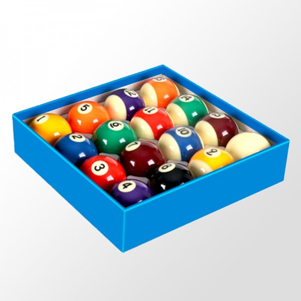 4A Grade Billiard Balls, 57.5mm, Suitable for Chinese Eight-Ball and American Nine-Ball, Full Box