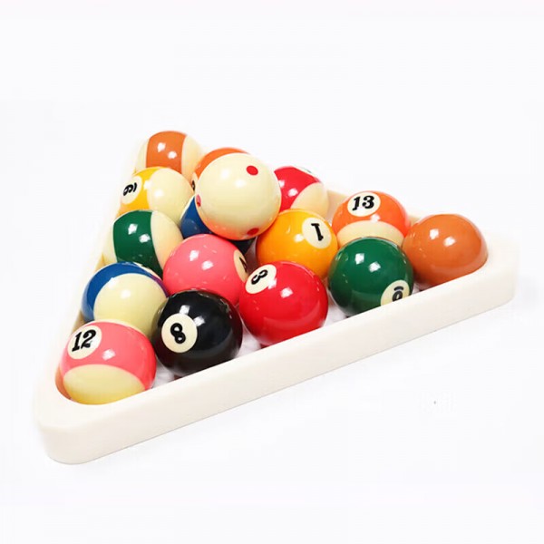 High-Quality Billiard Balls for TV & Crystal Balls, Suitable for Chinese Eight-Ball and Snooker, 16 Pieces per Box
