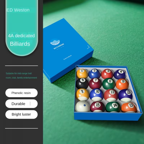 OEM Hard Resin Billiard Balls – Suitable for Snooker Competition & Training, Sold in Sets of 16