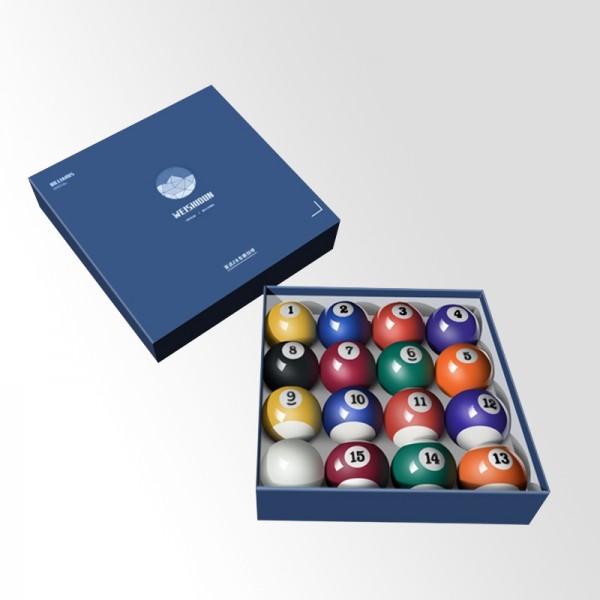 2A Grade Triangular Resin Billiard Balls and Snooker Balls, 57.5mm – Suitable for Chinese Eight-Ball and American Nine-Ball, Full Case